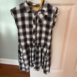 Cat & Jack Girls XS Fall Plaid Dress